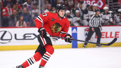 Lukas Reichel von den Chicago Blackhawks will starken Saisonabschluss hinlegen