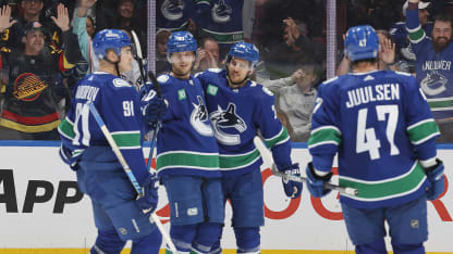 Nils Höglander, Elias Pettersson glänste för Vancouver Canucks mot Winnipeg Jets