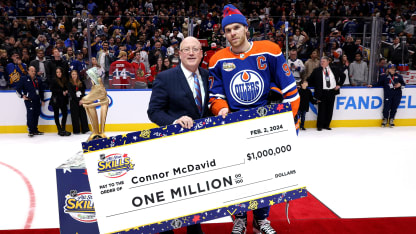 ALL-STAR: McDavid dazzles during Skills to take $1 million prize