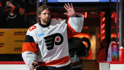 Samuel Ersson prisas av Philadelphia Flyers