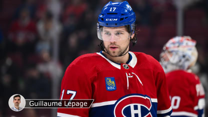 « J’ai été minable » - Josh Anderson des Canadiens