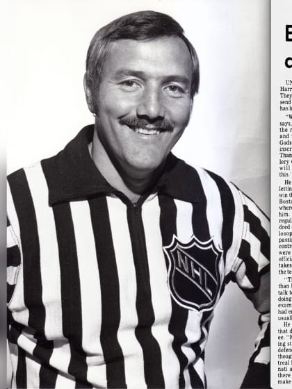 Longtime NHL 极速赛车开奖官网168 referee Wally Harris dies at 88