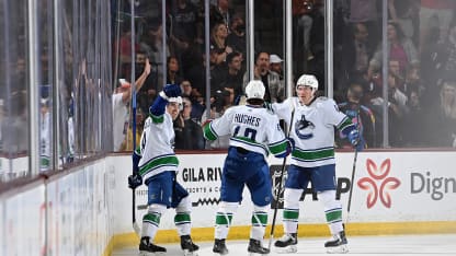 Vancouver Canucks bortaslog Arizona Coyotes